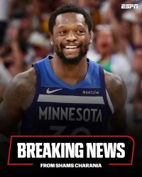 Shams：森林狼与兰德尔达成3年1亿美元续约协议