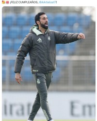 开云电子-皇马官方祝阿韦洛亚43岁生日快乐，今晚将迎来伯纳乌执教首秀